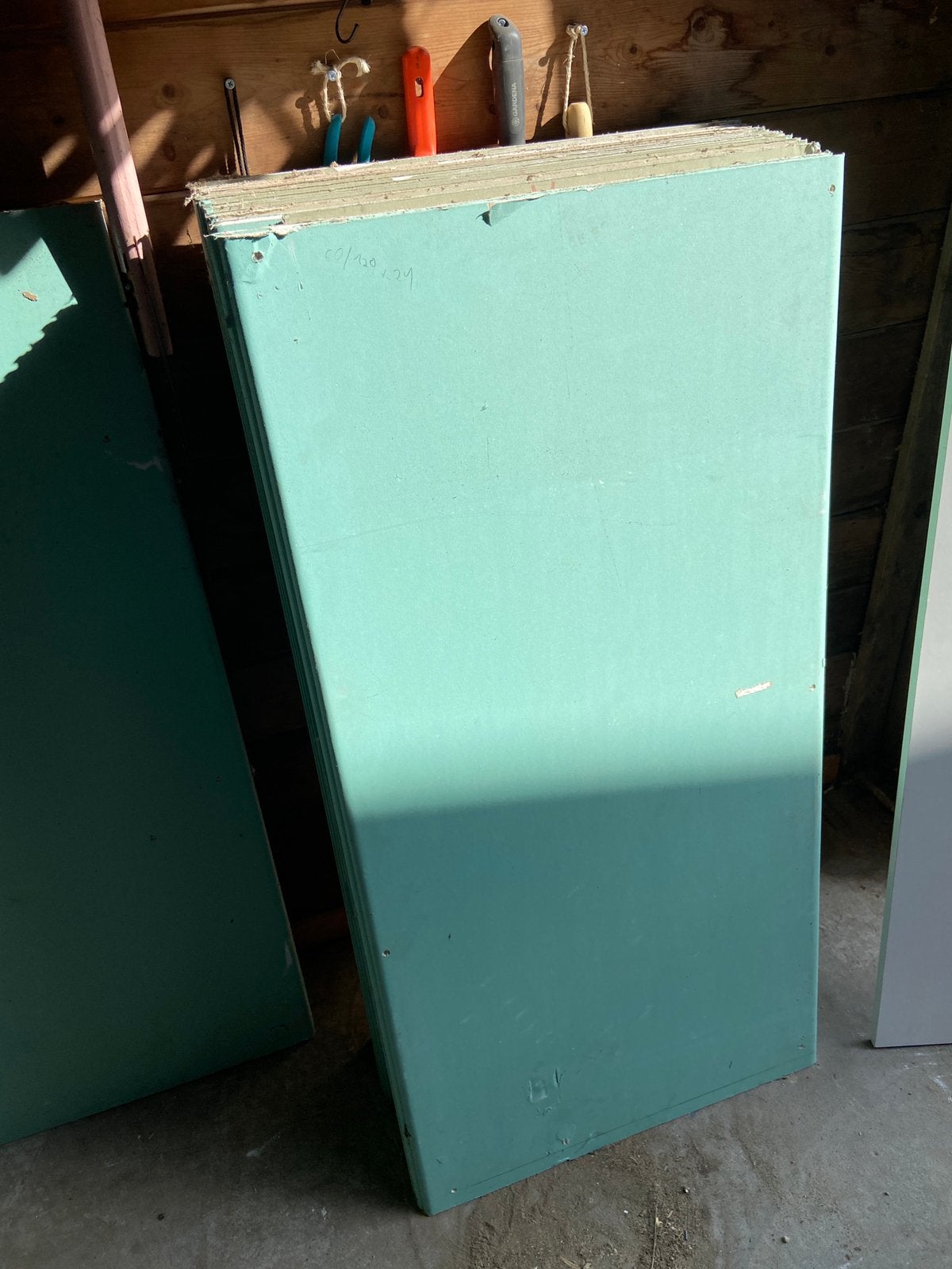 Gyproc -9mm - 25m2 - gebruikt, Overige materialen, Gebruikt, 15 m² of meer, Ophalen