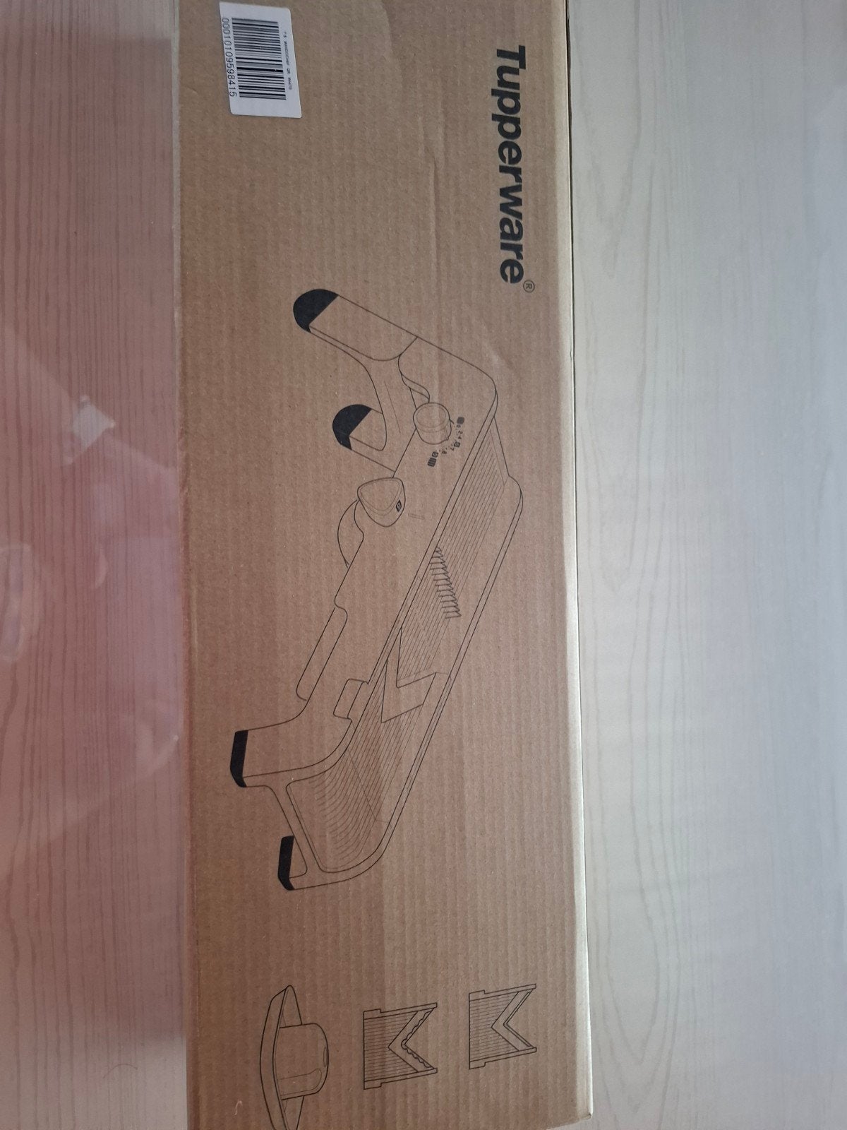 Tupperware Mandoline, ZGAN, Huis en Inrichting, Keuken | Tupperware, Ophalen of Verzenden, Zo goed als nieuw