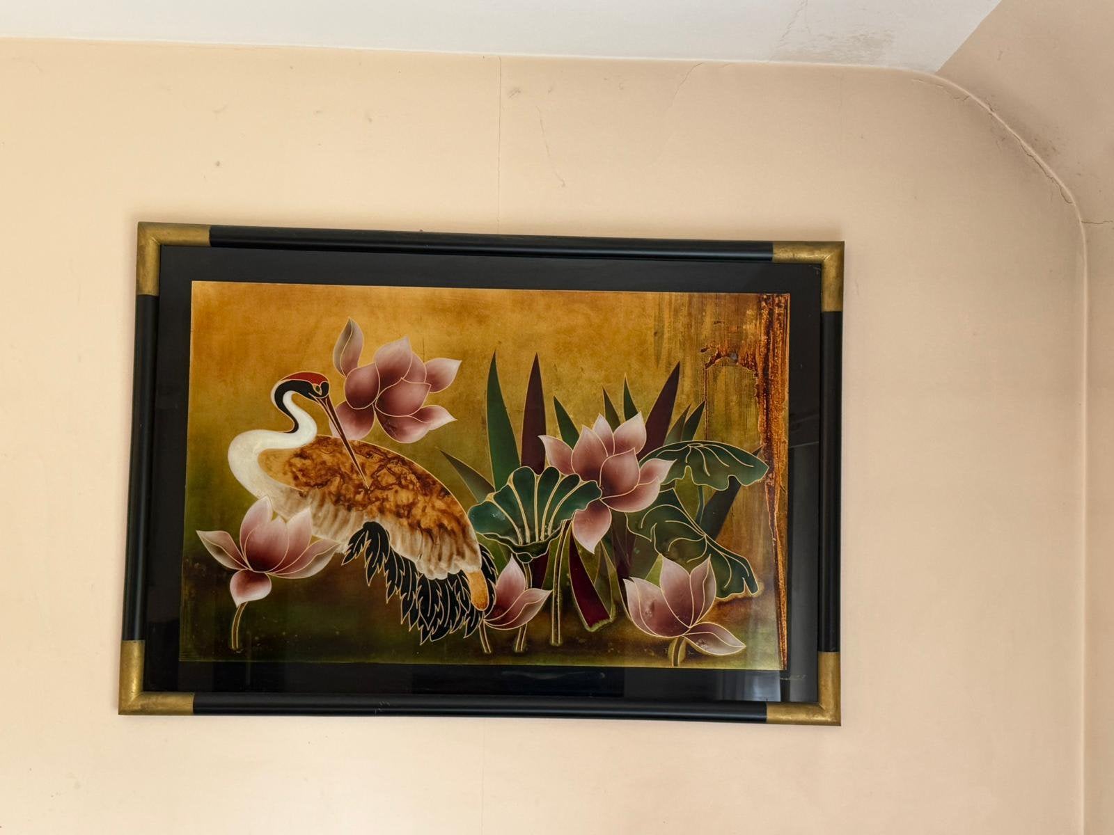 Mooie kader met schilderij in bladgoud, Enlèvement