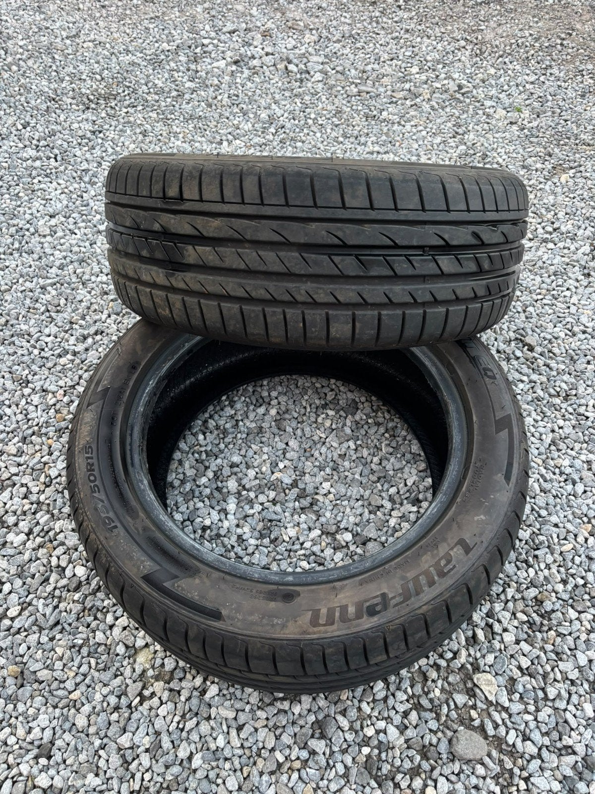 4 pneus 195/50 R15, Enlèvement