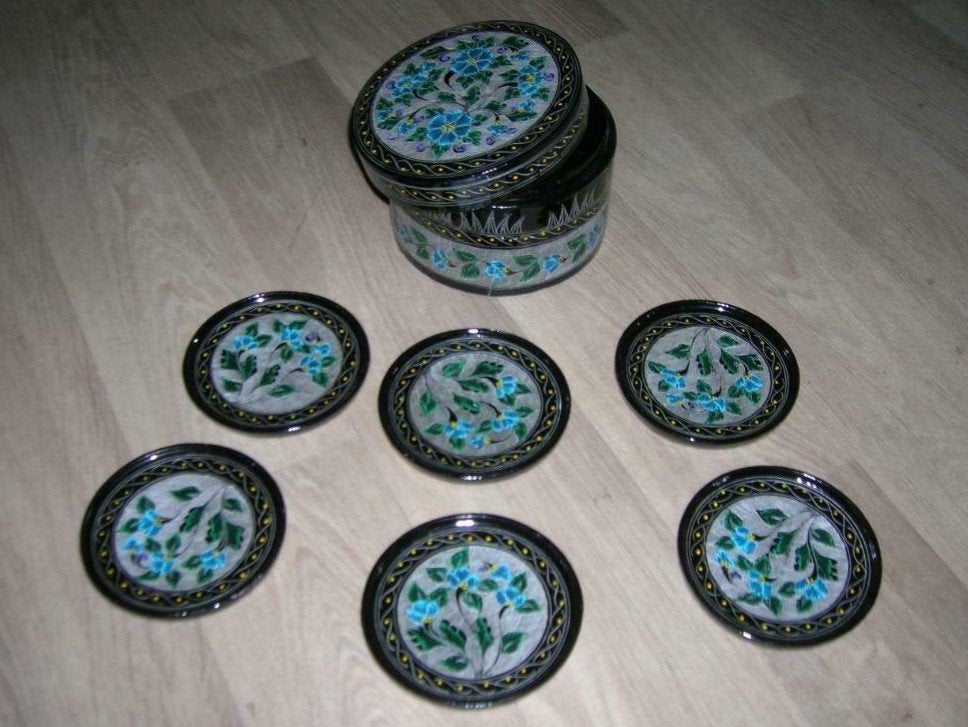 Onderzetters in doosje (nieuw), Ophalen, Nieuw, Glas of Kopje
