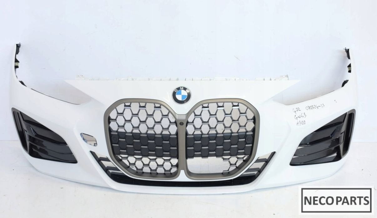 BMW G22 G23 M440I M-PAKKET VOORBUMPER A300 ALLES LEVERBAAR, Gebruikt, -, Ophalen of Verzenden, Achter