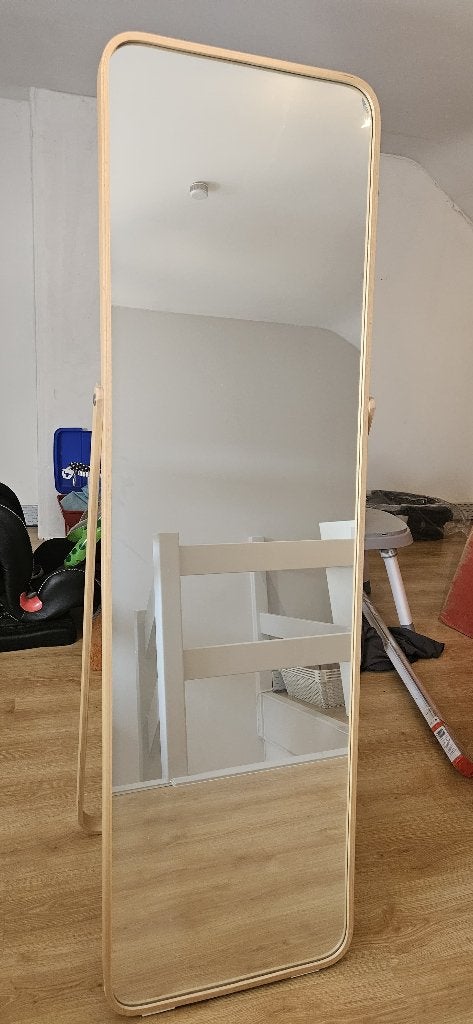 Staande spiegel, Huis en Inrichting, Ophalen, Zo goed als nieuw, 150 tot 200 cm, Rechthoekig