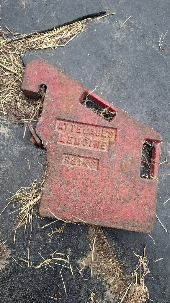 2 frontgewichten voor tractor- 45kg, Zakelijke goederen, Ophalen, Massey Ferguson, Tot 2500