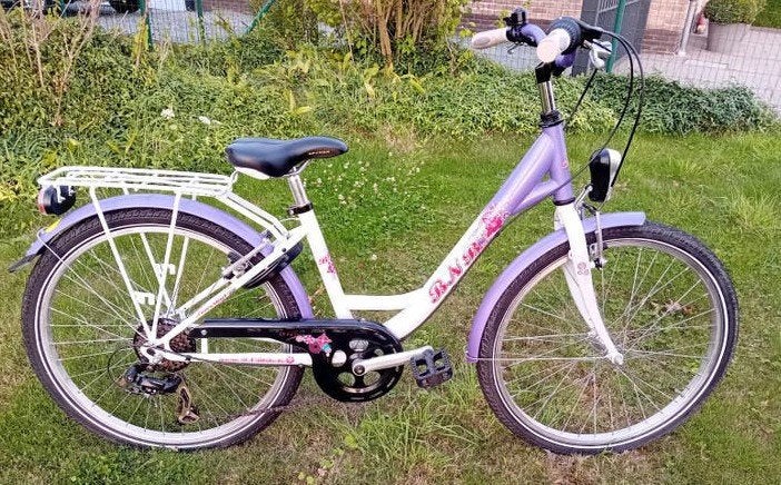 Meisjesfiets BNB Flowerkid 24inch 7speed NIEUWPRIJS 399€ 🚴, Comme neuf, Enlèvement, Vitesses, Oxford Sparta Batavus Norta gazelle Granville Sparta cube trek