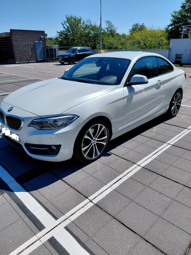 ! BMW SERIE2 COUPE SPORT 220I TYPE M ACHTERWIELAANDRIJVING!, Auto's, Automaat, Achterwielaandrijving, 2 Reeks, Leder en Stof