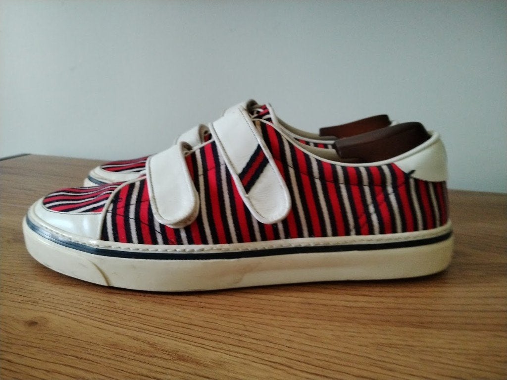 Gucci sneakers met glitterband maat 42, Kleding | Heren, Schoenen, Overige kleuren, Ophalen of Verzenden, Sneakers, Gucci