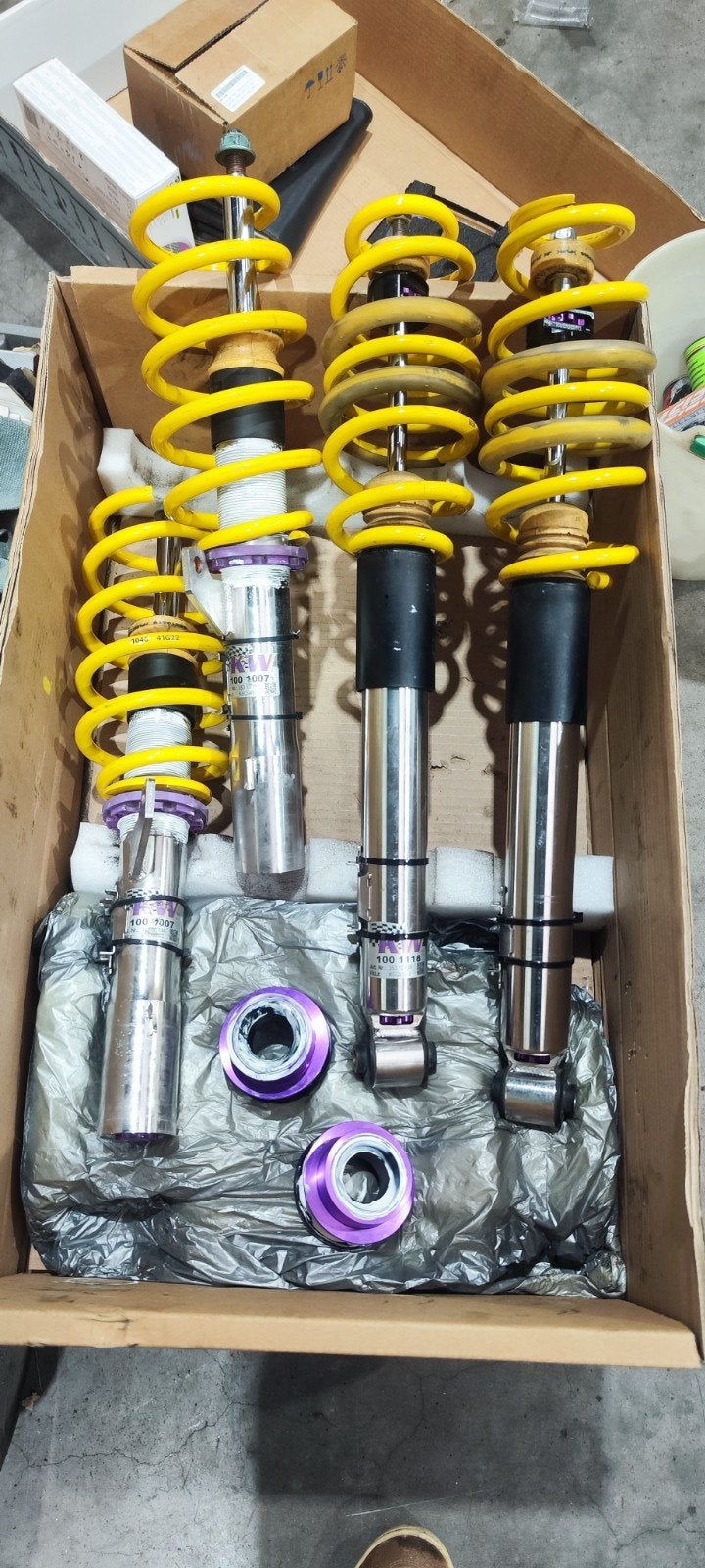 Coilovers KW V3 pour VW Golf MK7 et MK7.5, Autos : Pièces & Accessoires, Enlèvement ou Envoi, Utilisé, Volkswagen