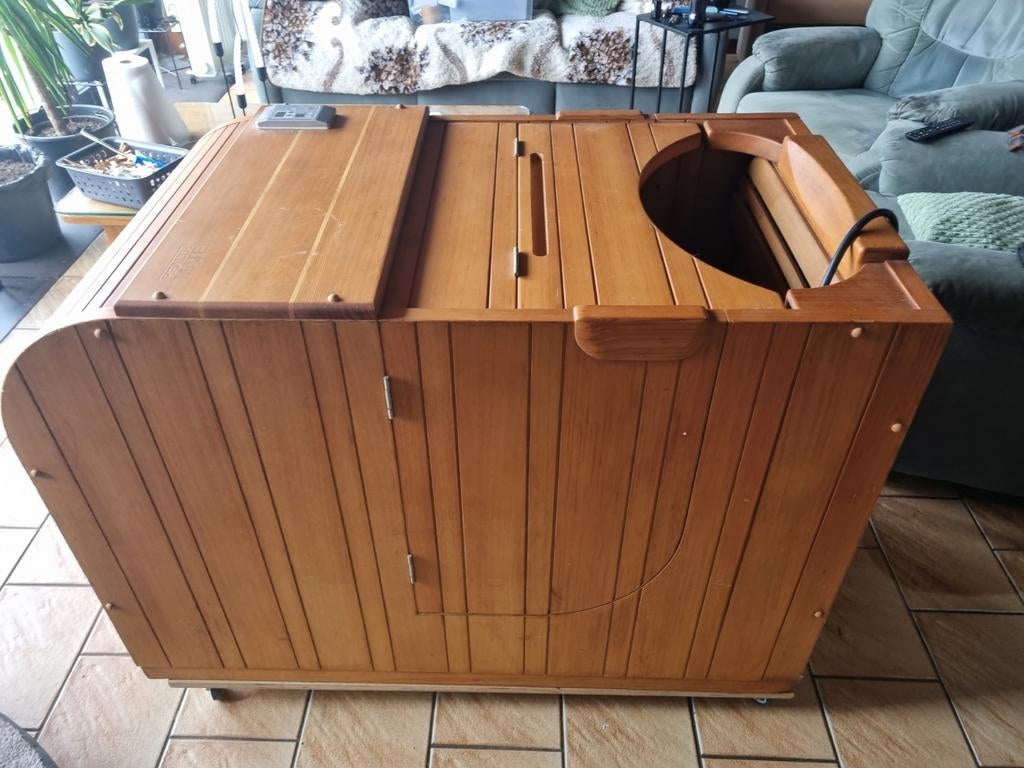 Health mate sauna zeer goede staat., Sport en Fitness, Ophalen, Gebruikt, Infrarood, Complete sauna