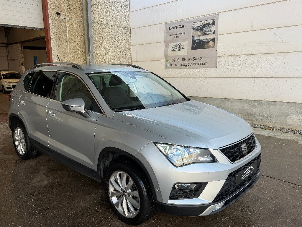 Seat Ateca 1.6 CR TDI Style 115pk * GPS/Airco *, Auto's, Seat, Dealer onderhouden, 4 cilinders, Ateca, Bedrijf