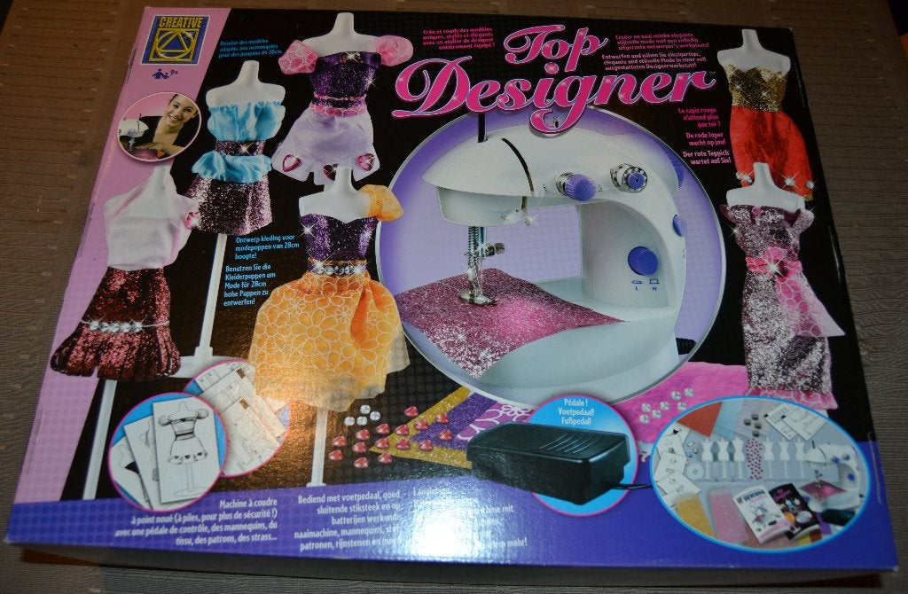Kindernaaimachine Top Designer, Ophalen of Verzenden, Zo goed als nieuw, Knutselen, Met geluid