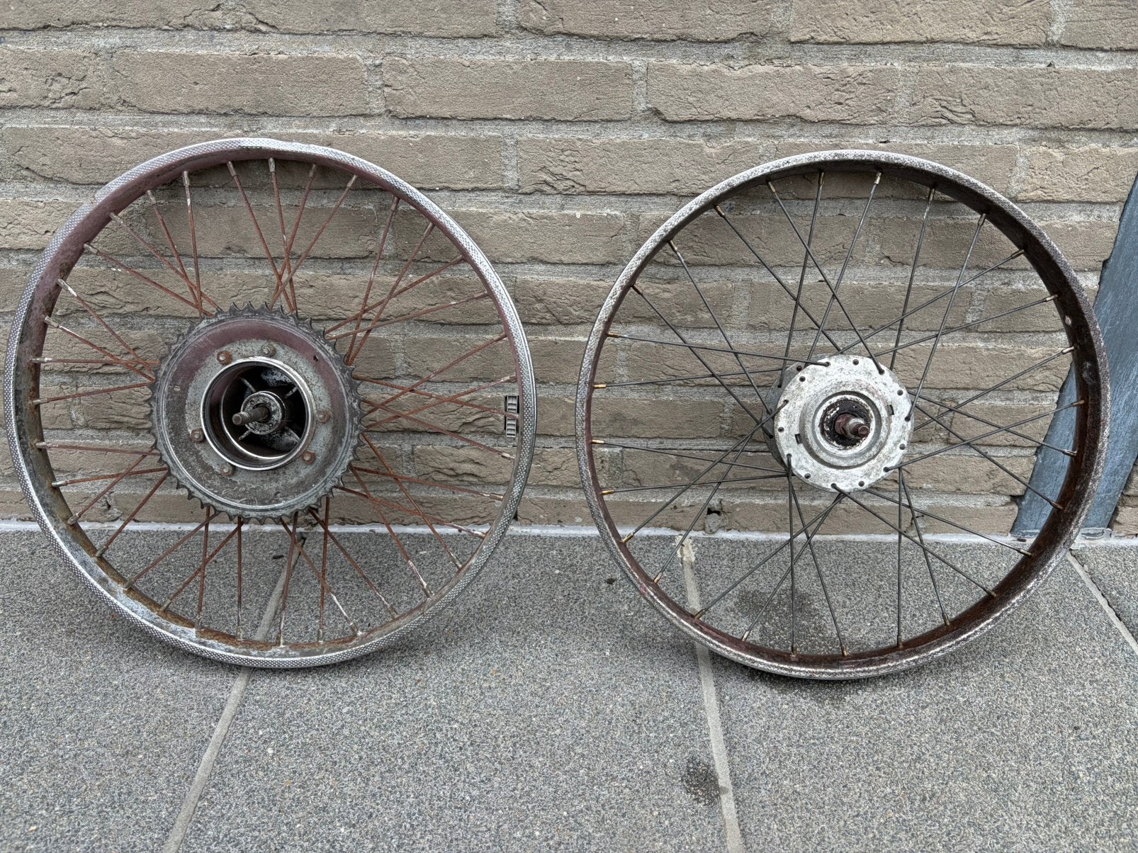 Velgen motobecane mobylette 17”, Ophalen of Verzenden, Gebruikt