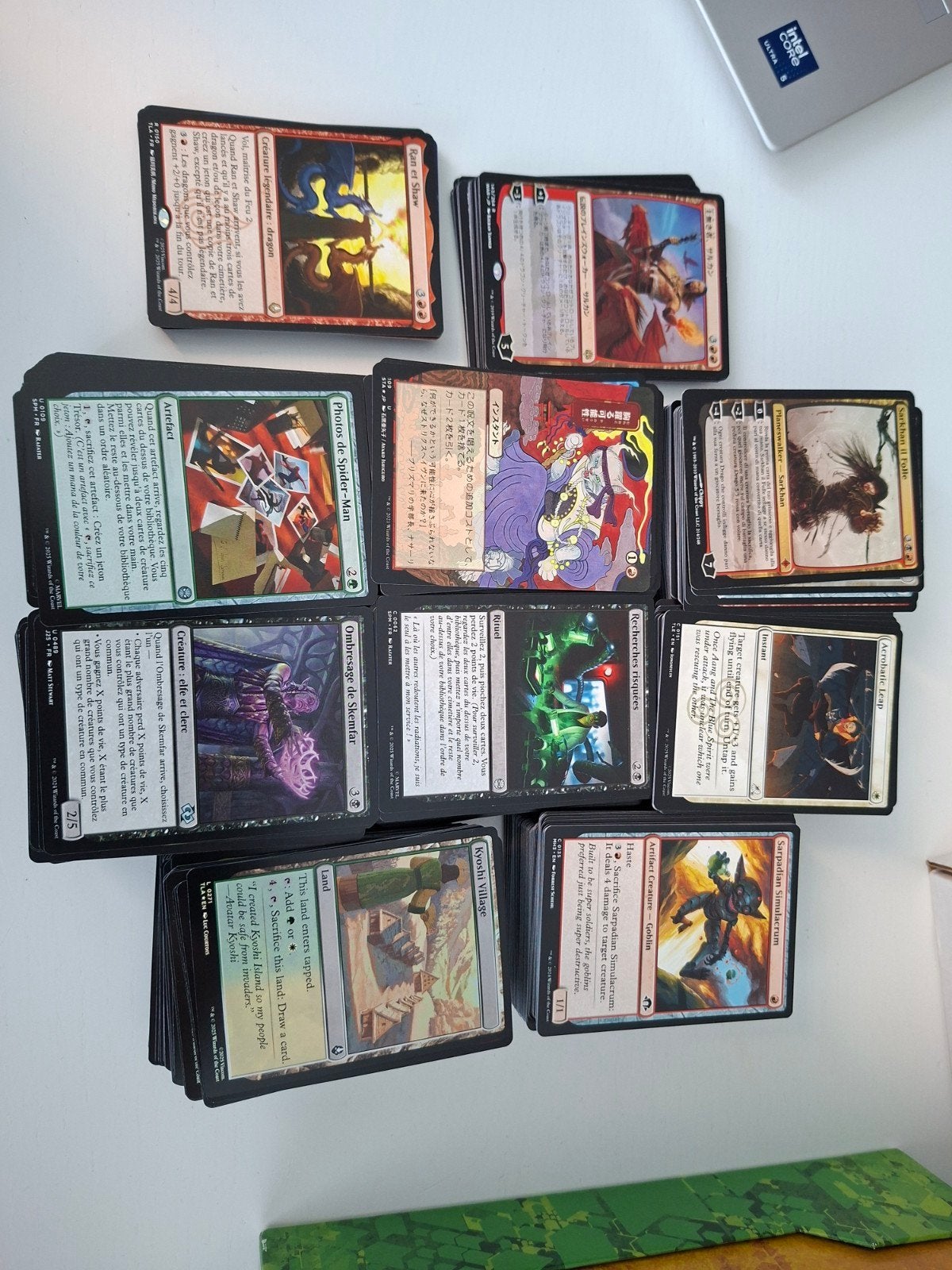 Lot de +1200 cartes magic the gathering, Enlèvement ou Envoi