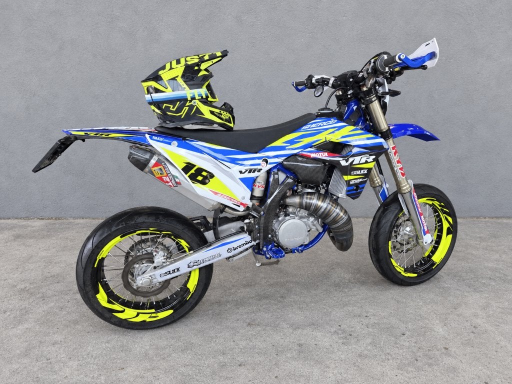 Sherco SM R 125 cc 2-takt supermoto, Motos, Overige merken, Entreprise, Occasion, Permis Moto A1 minimum