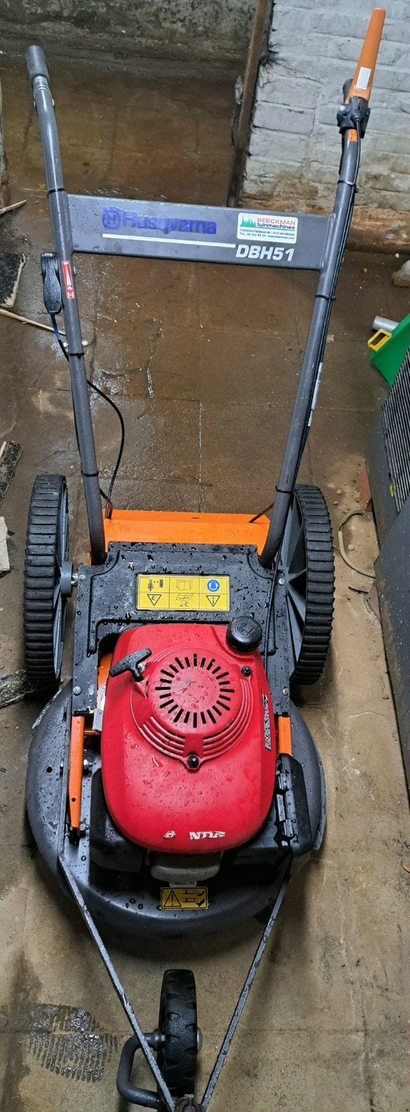Grasmaaier  Husqvarna DBH51, Tuin en Terras, Grasmaaiers, Ophalen