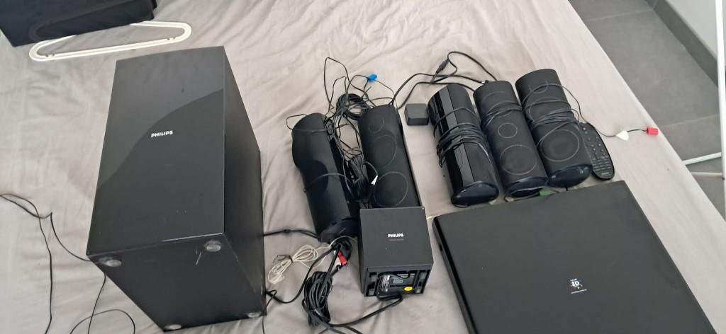 Philips home cinema, Audio, Tv en Foto, Home Cinema-sets, Ophalen, Gebruikt, Philips