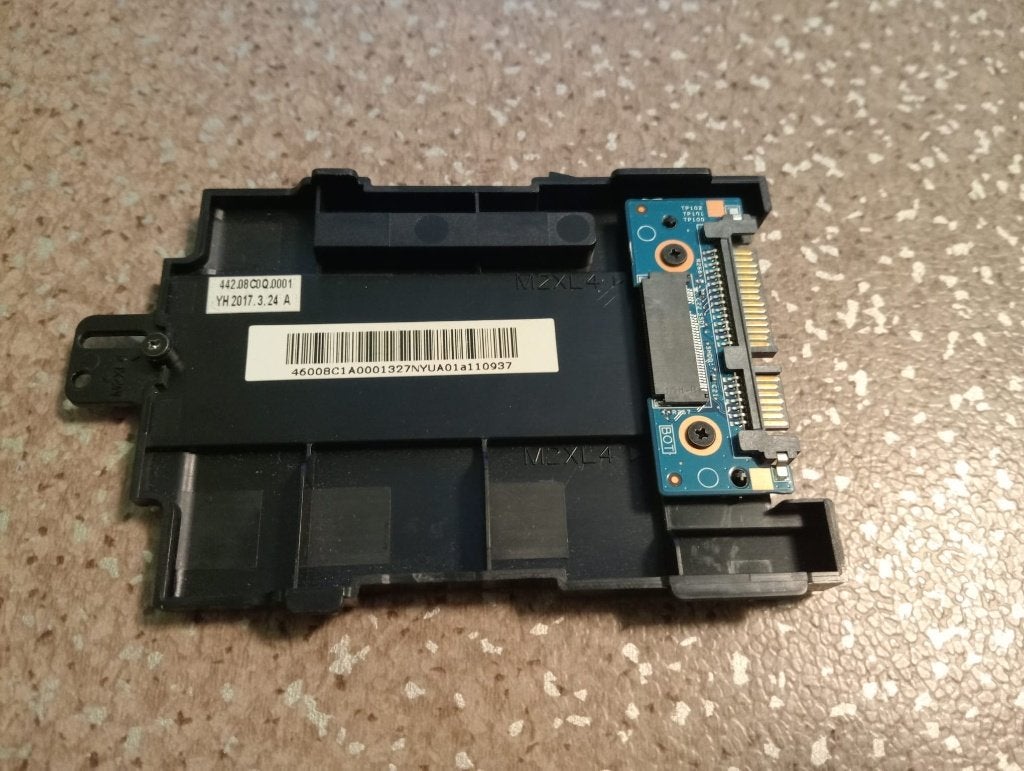 HP 17-x M.2-naar-2,5" SSD-adapter, Intern, Ophalen of Verzenden, Zo goed als nieuw, HP