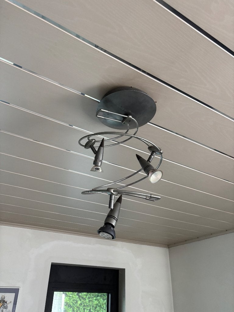 Hanglamp/luster, Ophalen, Gebruikt, Metaal