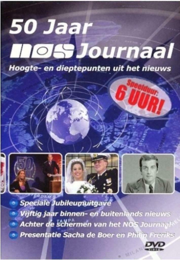 50 jaar NOS journaal 2 DVD, Cd's en Dvd's, Ophalen of Verzenden, Zo goed als nieuw, Politiek of Geschiedenis