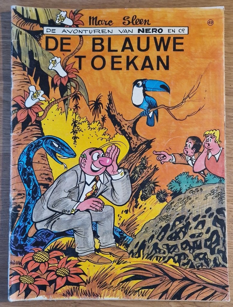 Nero - De blauwe toekan -49-1982 Strip, Une BD, Enlèvement ou Envoi, Comme neuf