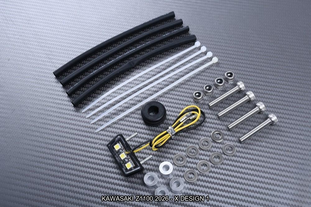 AVDB Korte Kentekenplaathouder KAWASAKI Z1100 2026 - X, Motoren, Ophalen of Verzenden, Nieuw