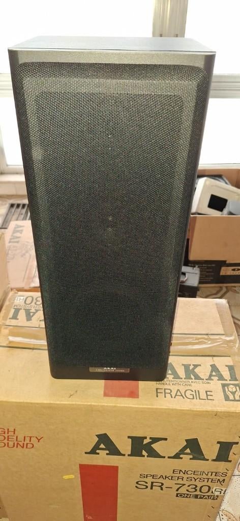 Enceintes AKAI 80 w Nouvelles et emballées., Enlèvement, Neuf, Haut-parleurs, Akai