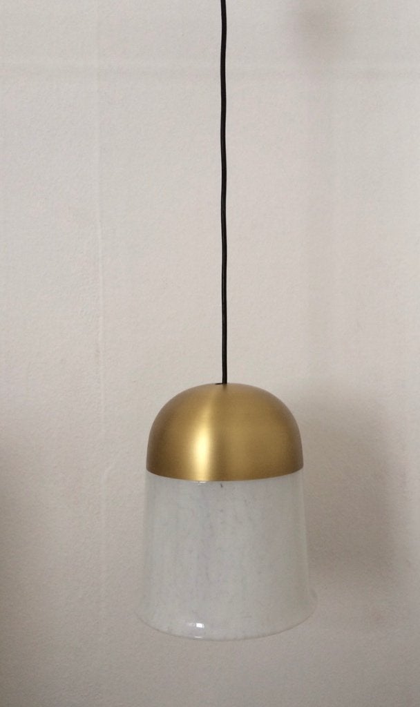 Limburg lamp uit de jaren 70, Envoi, Comme neuf, Verre, E27 (grand)