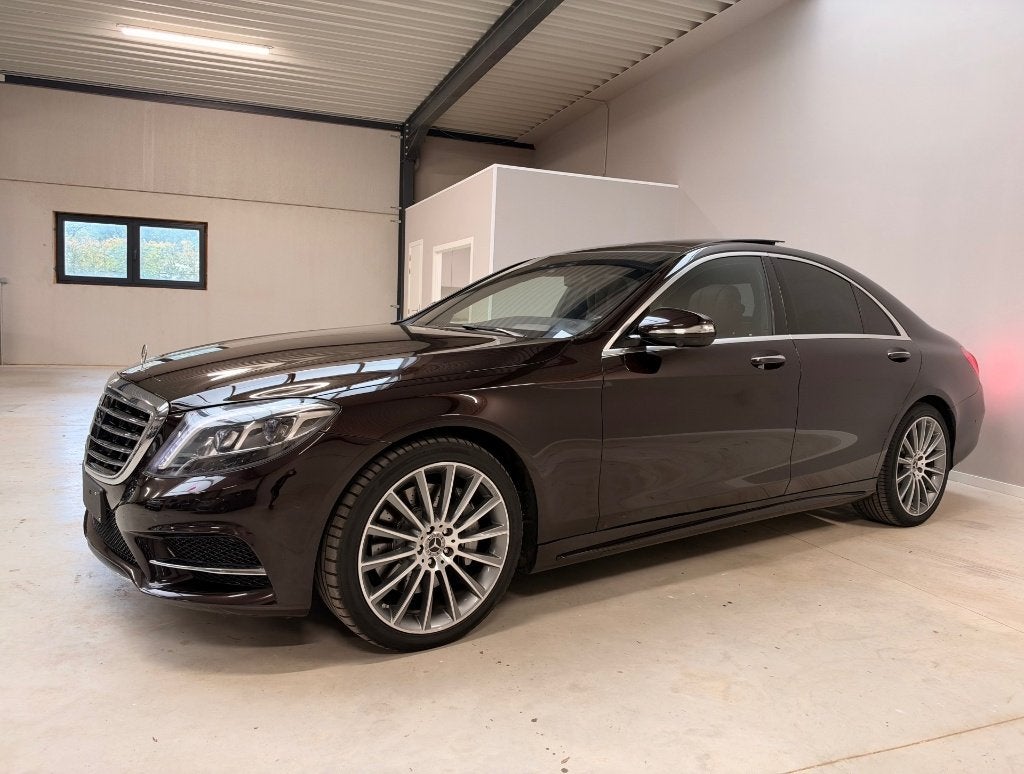 Mercedes S 350 d 4 Matic AMG Pano Keyless Led Full Option, Autos, Cuir, Achat, Euro 6, Entreprise