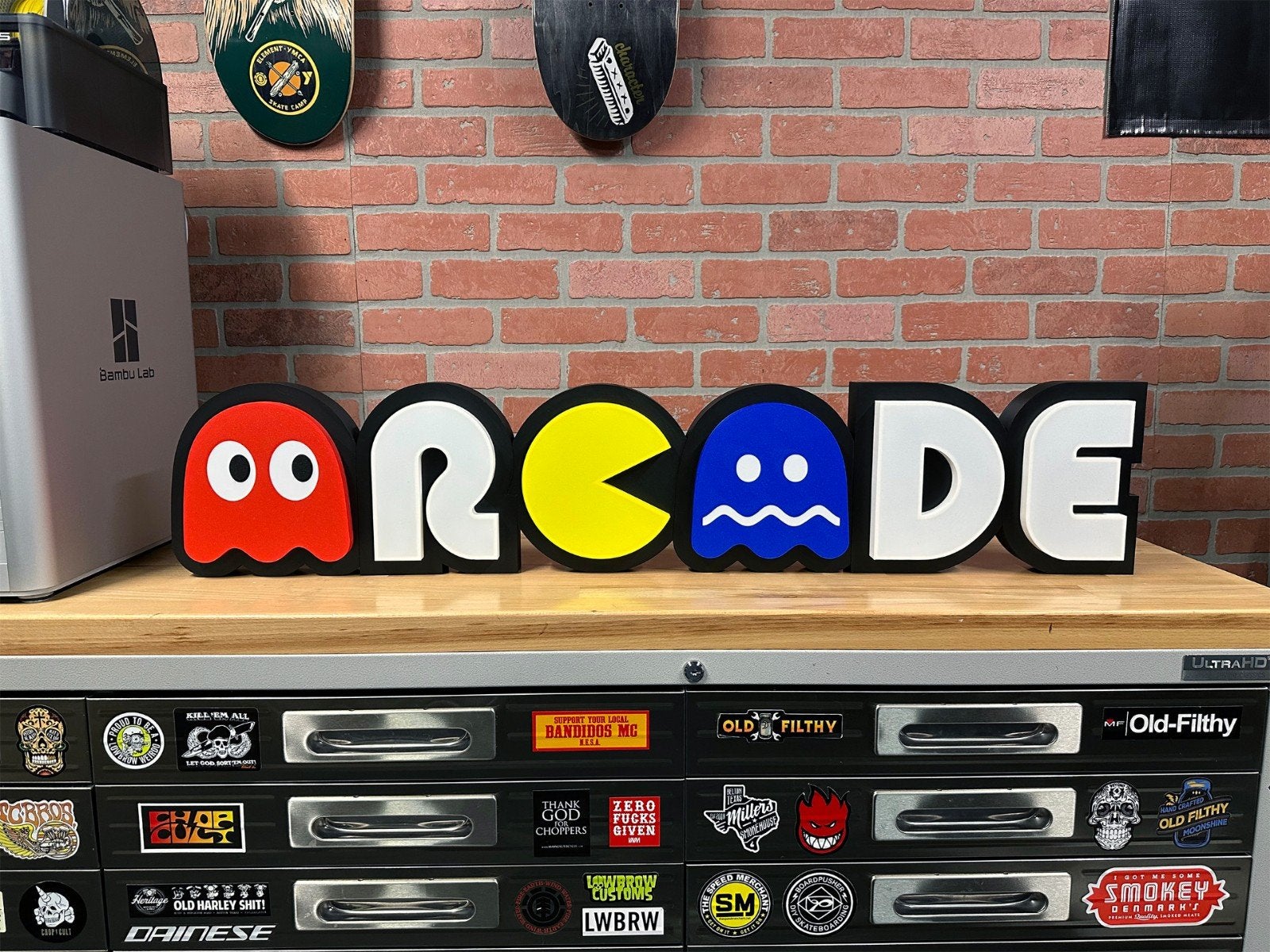 Deze prachtige Arcade lichtbak is een echte must-have, Verzamelen, Ophalen of Verzenden, Nieuw, Lichtbak of (neon) lamp
