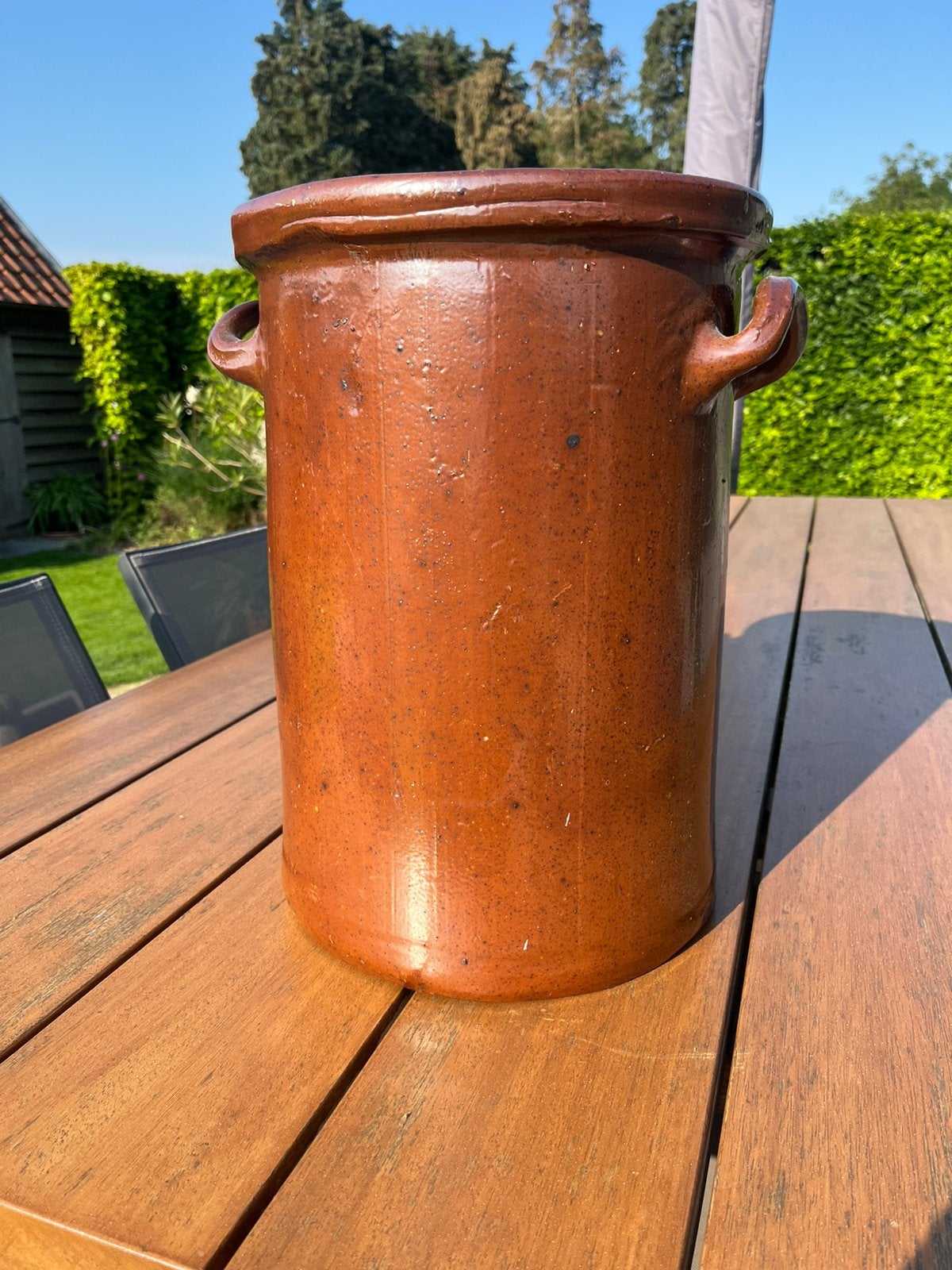 Mooie oude pot, Ophalen, Zo goed als nieuw