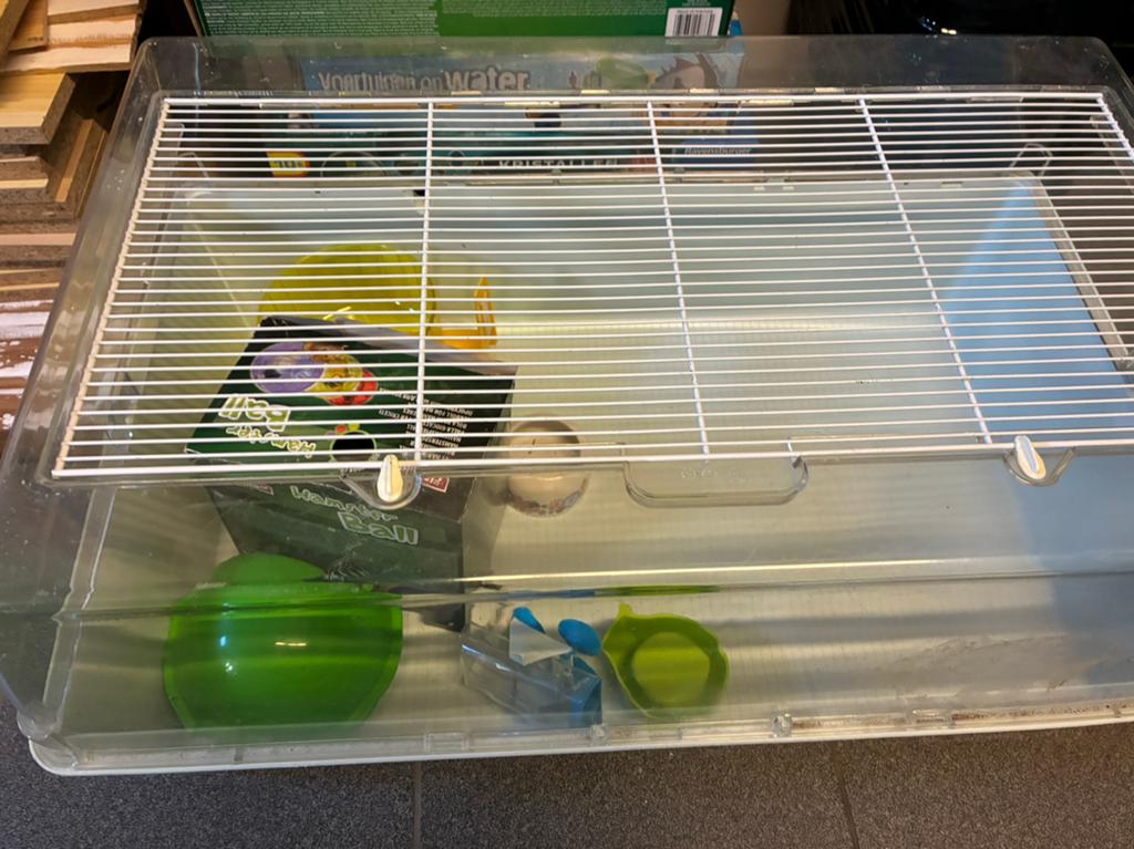 Hamster of cavia kooi., Dieren en Toebehoren, Ophalen, Zo goed als nieuw