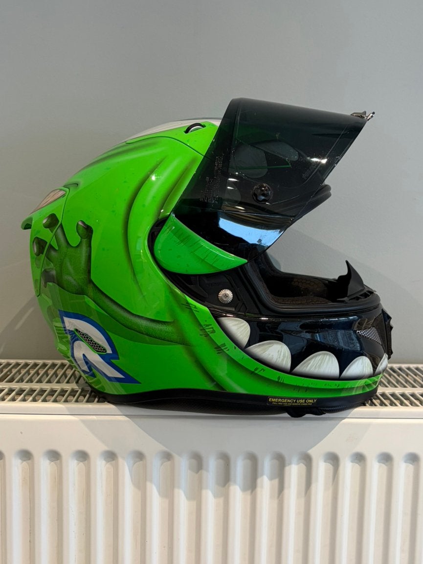 HJC RPHA 11 Mike Wazowski, Motoren, Ophalen, Dames, HJC, Integraalhelm