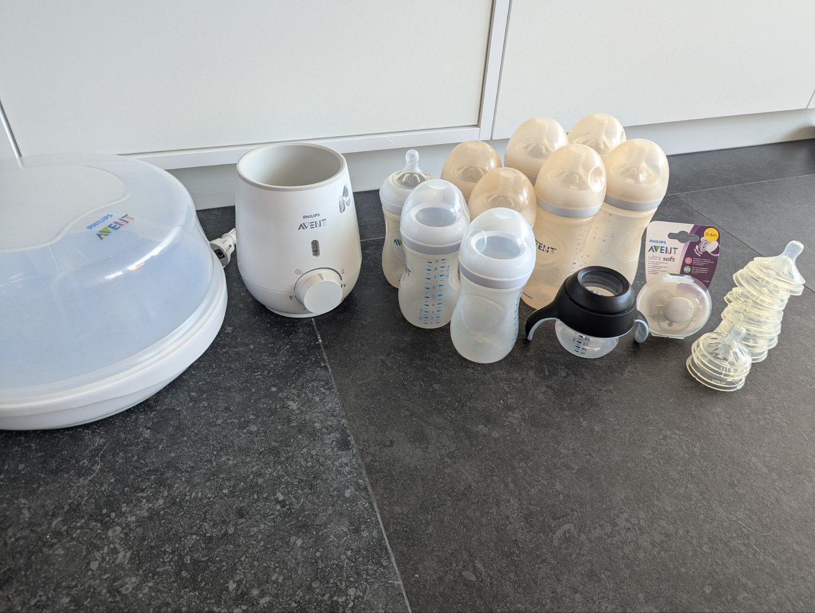Avent flessen, flessenwarmer en sterilisator, spenen.., Kinderen en Baby's, Ophalen, Sterilisator