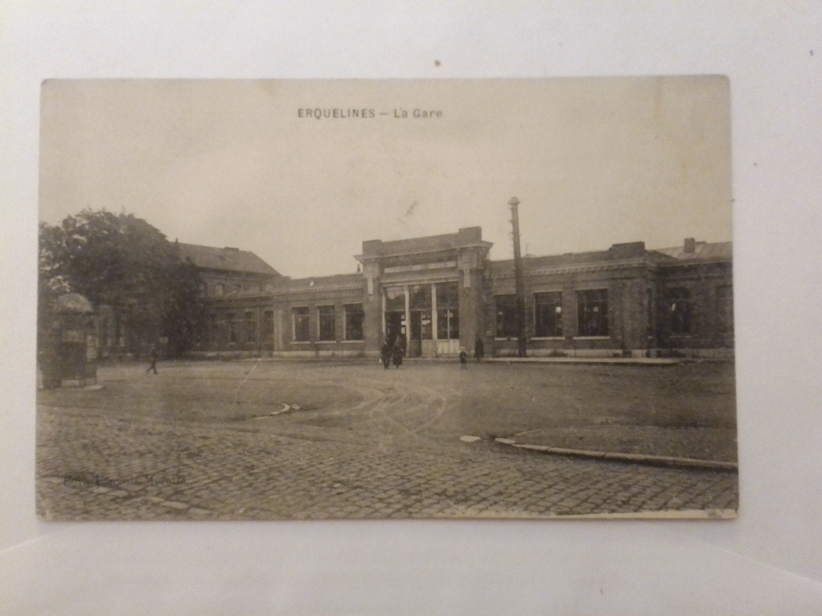 ERQUELINNES LA GARE ( station ), Verzamelen, Postkaarten | België, Verzenden, Voor 1920, Ongelopen, Henegouwen