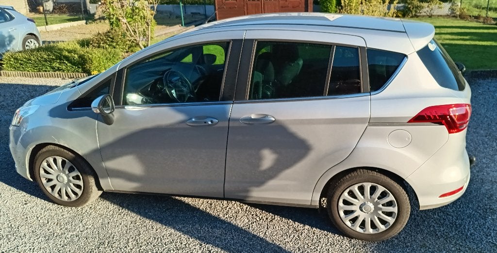 Ford B-Max Silver metallic 2014, Auto's, Voorwielaandrijving, Euro 5, Zwart, 72 kW