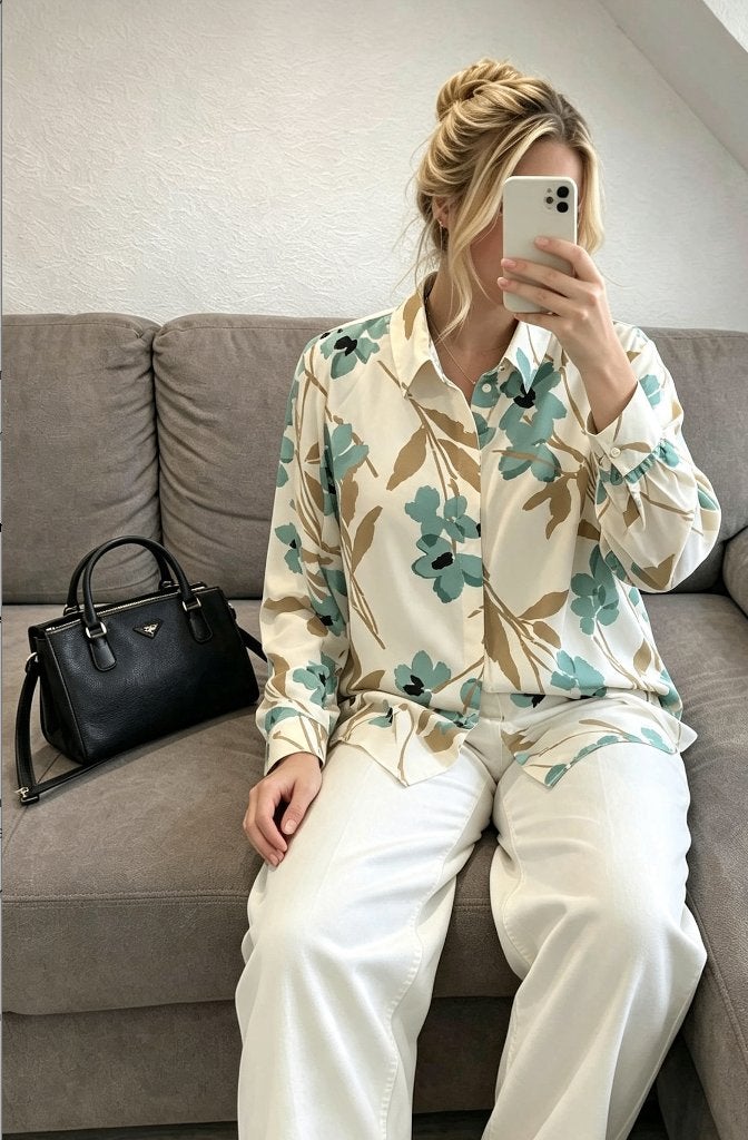 Blouse maat 46, Kleding | Dames, Blouses en Tunieken, Verzenden, Zo goed als nieuw, Maat 46/48 (XL) of groter