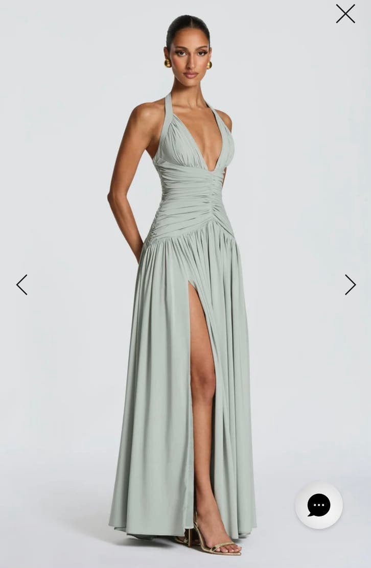 Robe Babyboo Amaris Maxi Dress Sauge - Taille S, Neuf, Robe de gala, Enlèvement ou Envoi, Autres couleurs