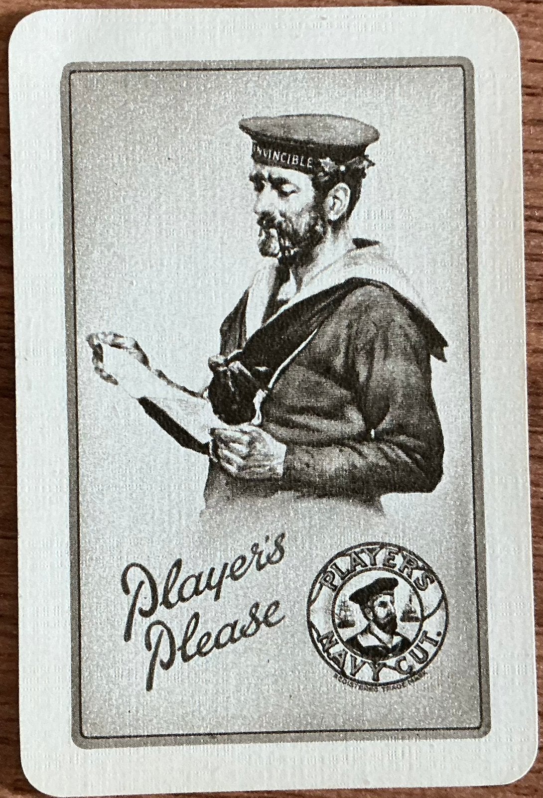 Ancienne carte à jouer PLAYER'S PLEASE, Enlèvement ou Envoi, Comme neuf, Autres types