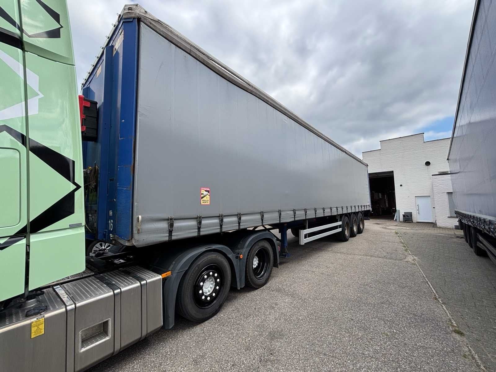 2010 Pacton TXD339 Oplegger - Kooiaaptrailer, Auto's, Overige brandstoffen, Bedrijf, Aanhangers en Opleggers, Te koop