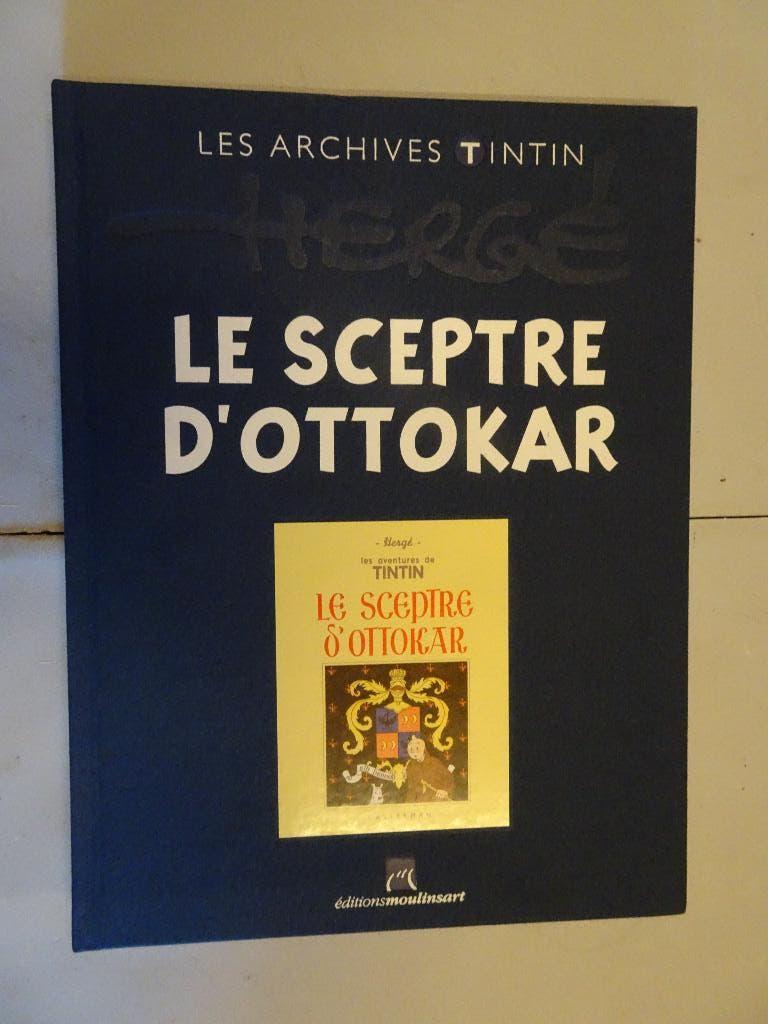 Les Archives Tintin en Noir & Blanc - Le sceptre d'Ottokar -, Envoi, Tintin, Comme neuf, Livre ou Jeu
