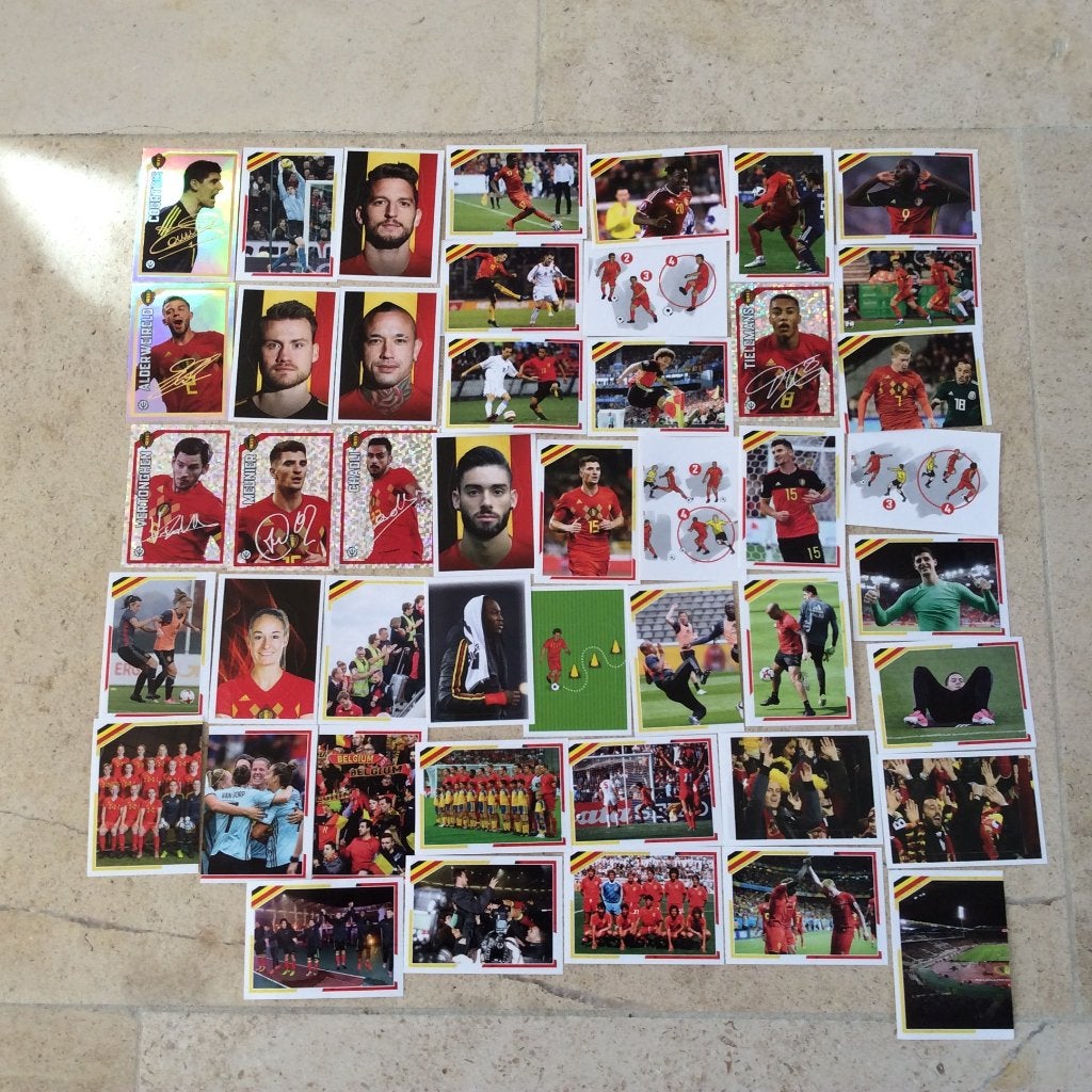 46 panini stickers Red Devils WK 2018, Verzamelen, Ophalen, Nieuw, Sport