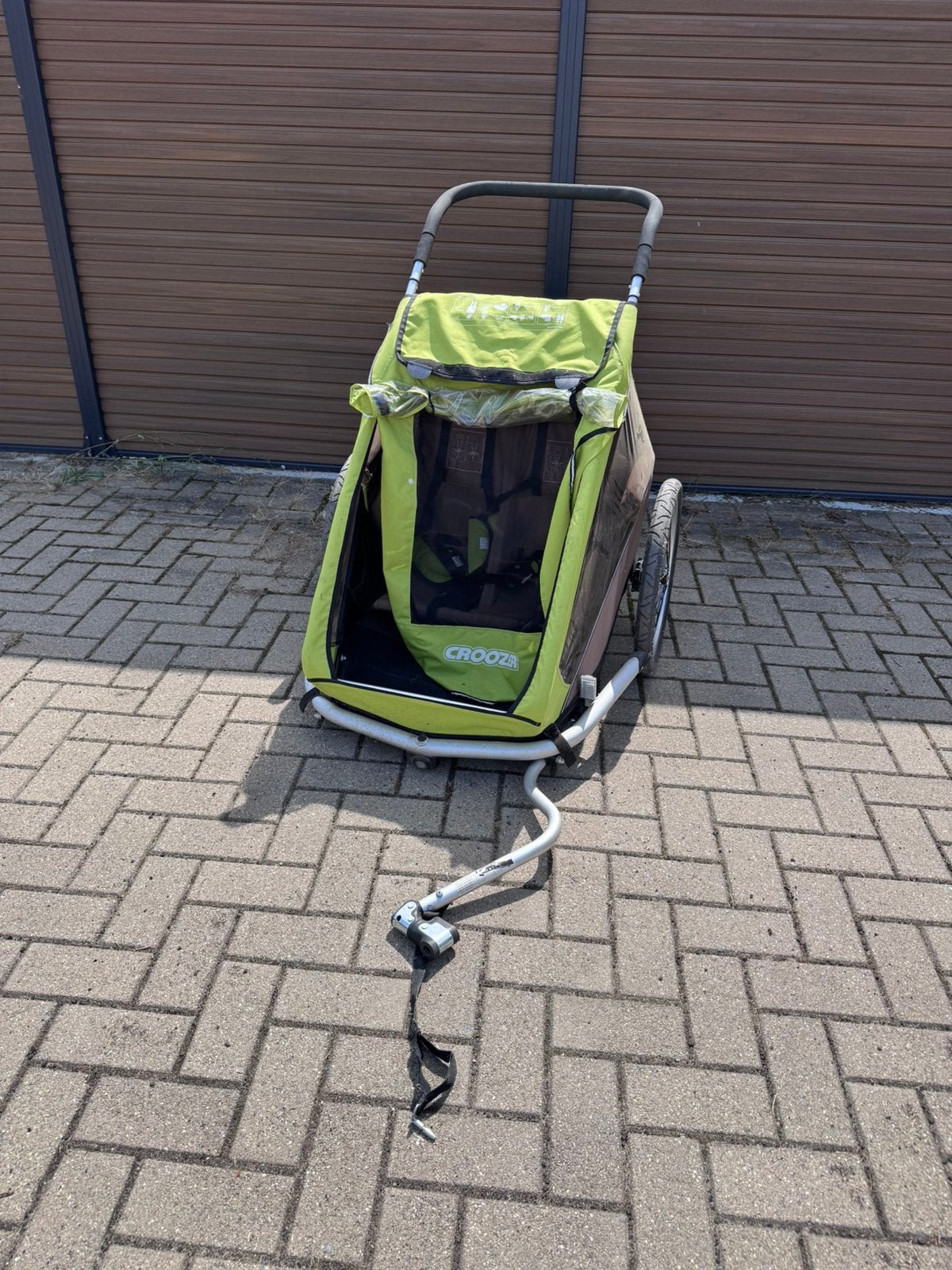 Fietskar Croozer, Fietsen en Brommers, Ophalen, Gebruikt, Opvouwbaar, Kinderkar