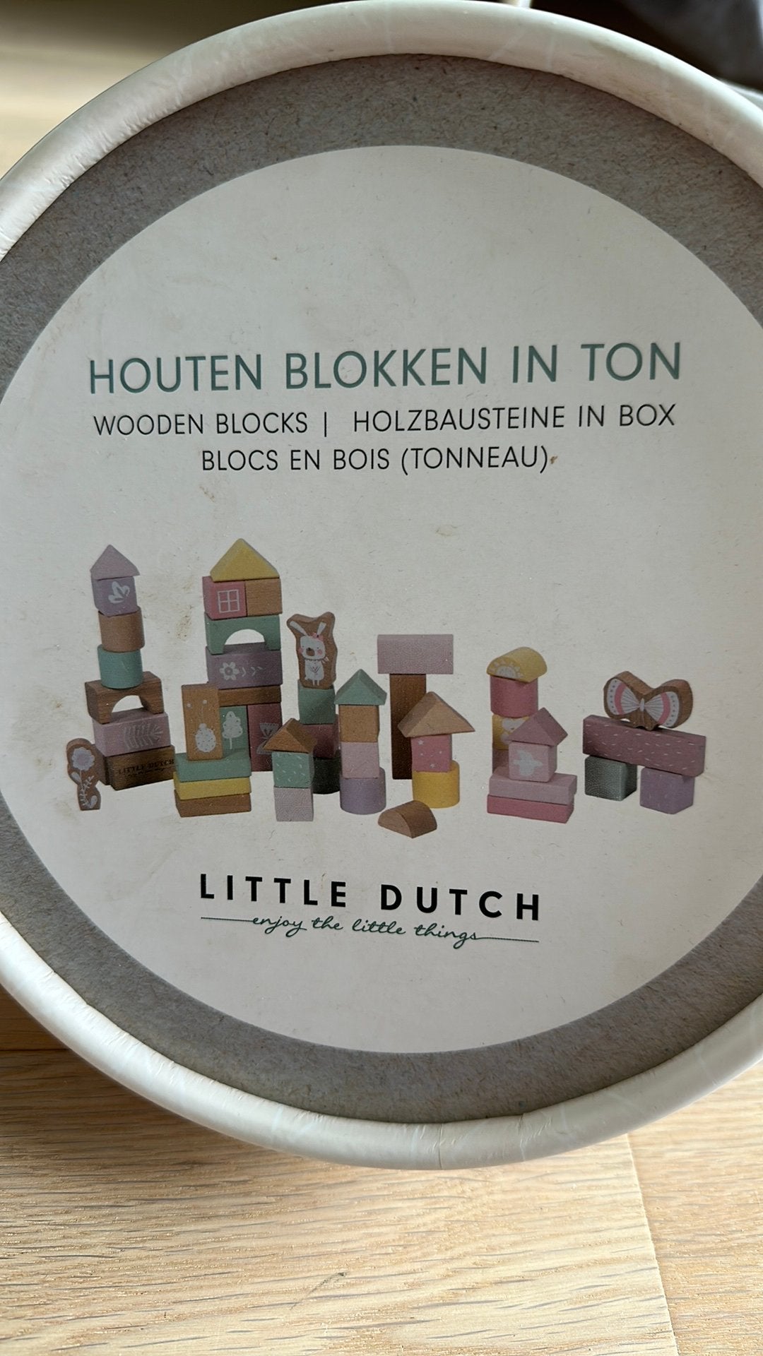 Houten blokken Little Dutch, Ophalen, Zo goed als nieuw