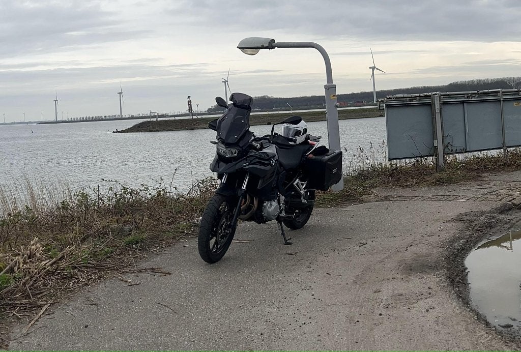 zwarte vario kofferset Bmw, Motoren, Ophalen
