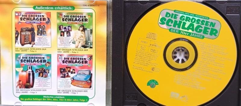 cd DIE GROSSEN SCHLAGER DER 70"r JAHRE + EUROVISION, Ophalen of Verzenden, Zo goed als nieuw, Schlager