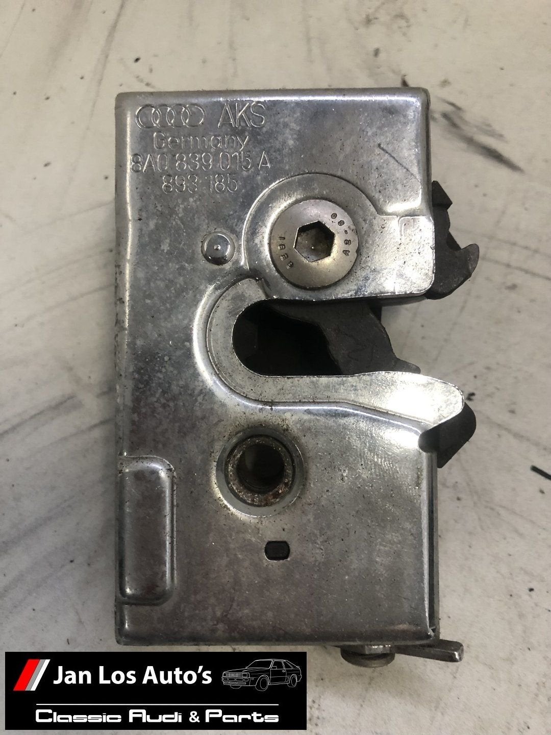 Audi 80 B3 /B4 slotmechaniek portier deurslot linksachter, Gebruikt, -, -, -