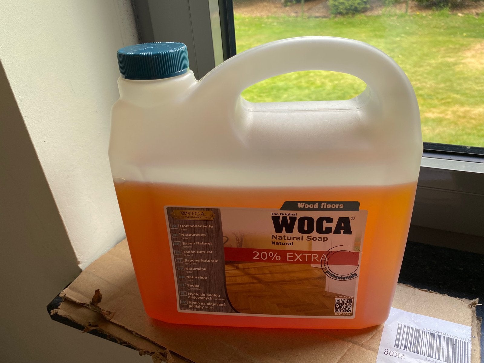 Woca vloerzeep voor parket, Ophalen, Zo goed als nieuw