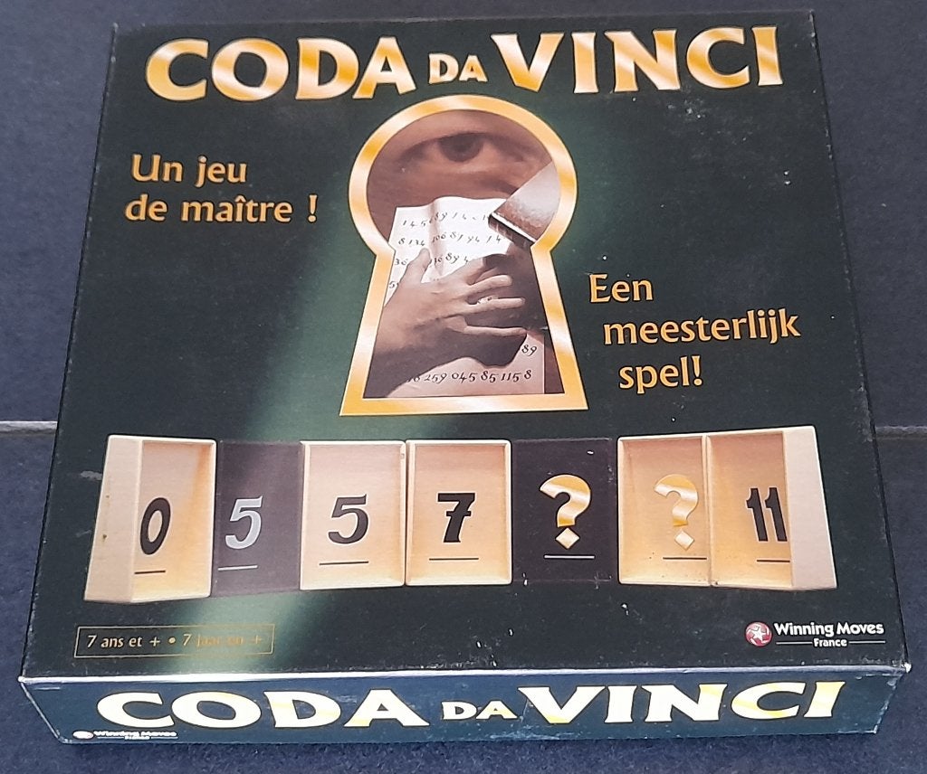 Jeu : « Coda Da Vinci », Enlèvement ou Envoi