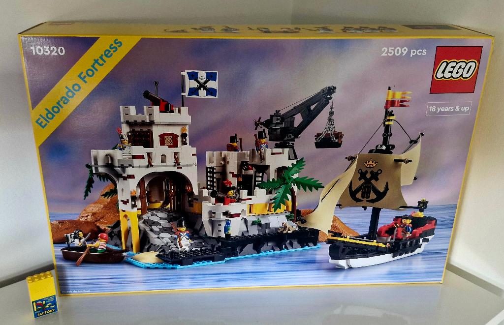Lego 10320 La forteresse d'Eldorado, Neuf, Enlèvement ou Envoi, Lego, Ensemble complet