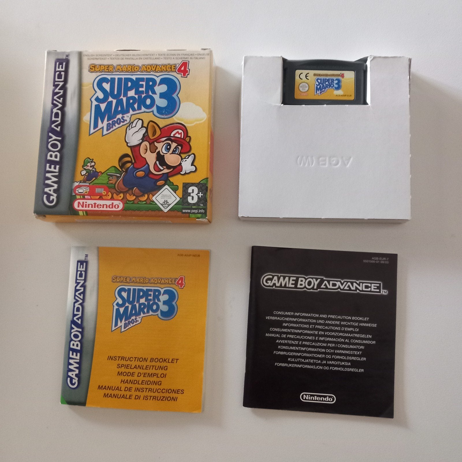 Super Mario Advance 4 /super Mario bros 3, Games en Spelcomputers, Ophalen of Verzenden